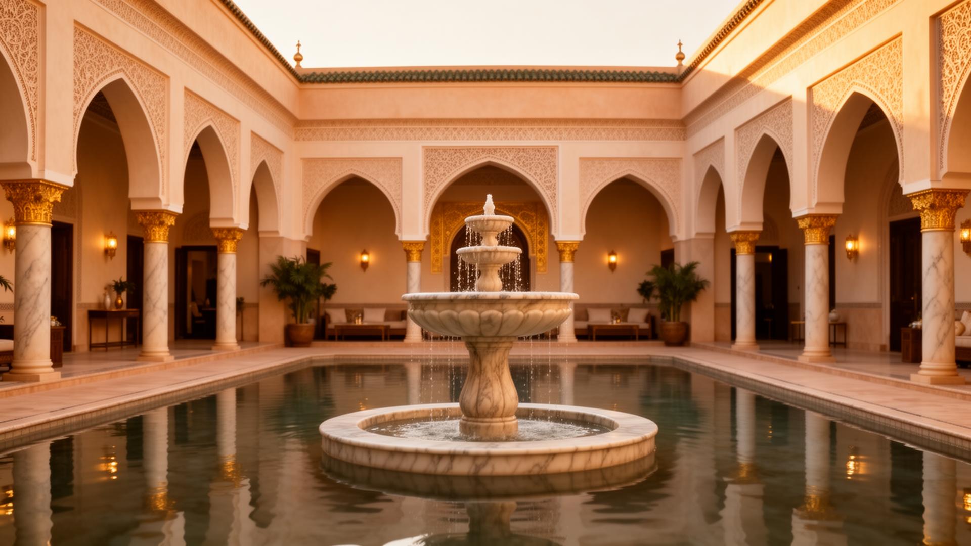Architecture marocaine de luxe